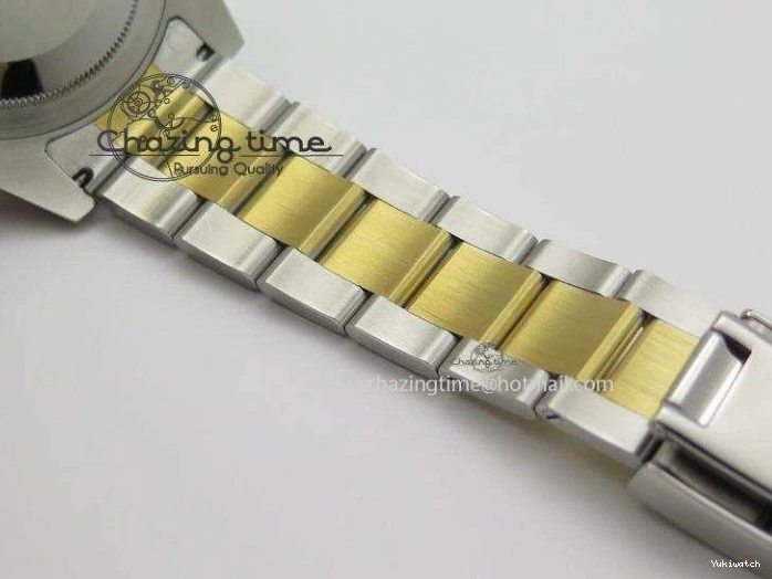 Submariner Dial Edition Bracelet Bezel SS Noob 1:1 YG Best Wrapped On LN 116613 A2836 Black YG 0212